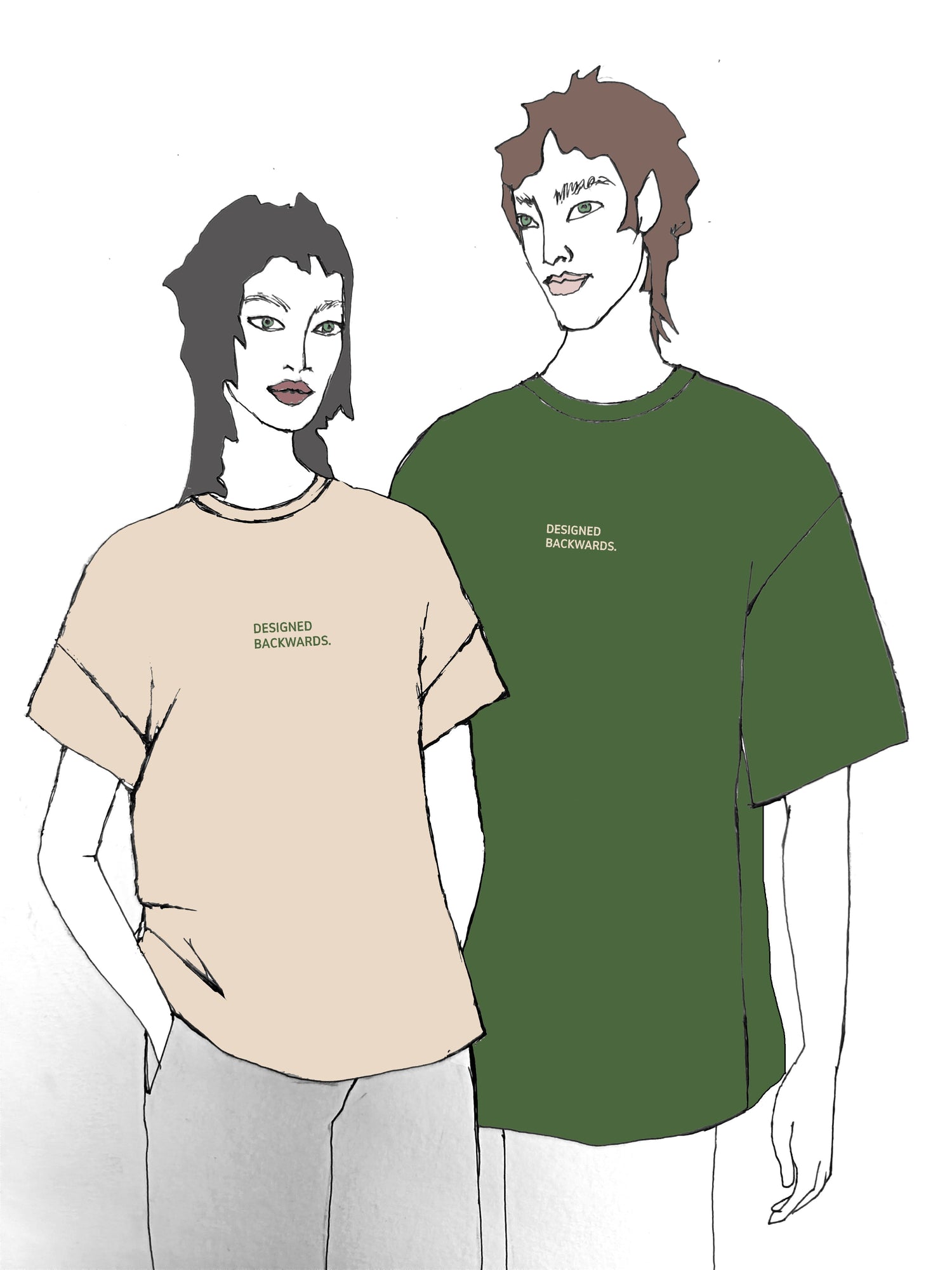 Designed bakcwards